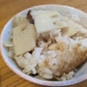 筍の炊き込みご飯♪